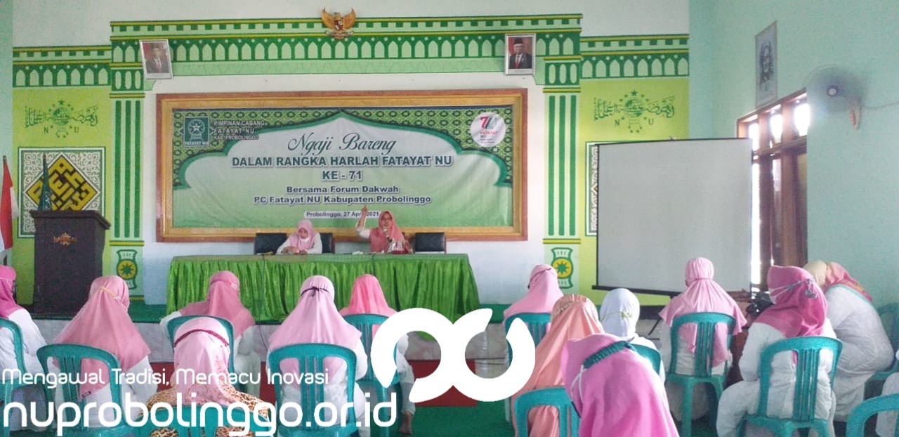 Peringati Harlah ke 71, Ini Rangkaian Kegiatan Fatayat NU Kabupaten Probolinggo