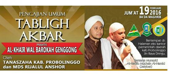 Undangan Terbuka Tabligh Akbar