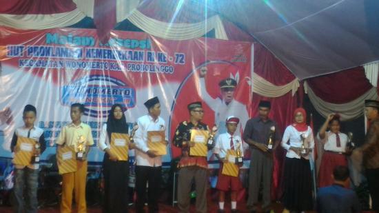 Malam Resepsi Wonomerto Bangkit, Bangkitkan semangat juang membangun peradaban