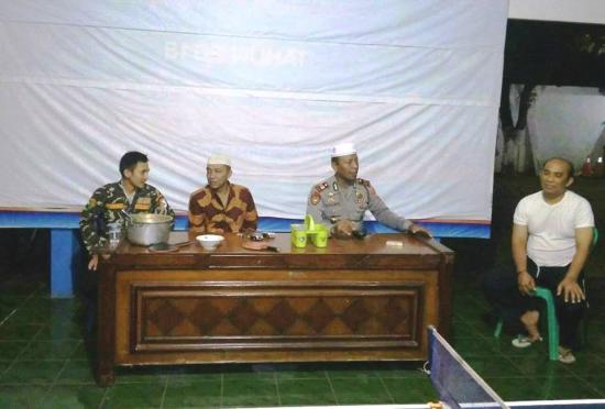 Antisipasi Kondusifitas Wilayah PAC. GP. Ansor Wonomrrto Merapat Ke Forkopincam Setempat