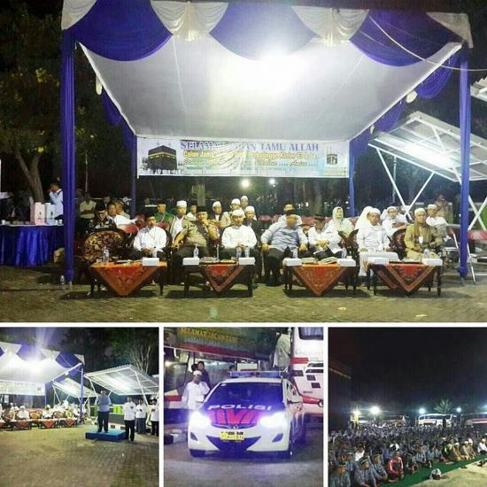 Mengucap Basmalah, Wakil Bupati Probolinggo Lepas 775 CJH