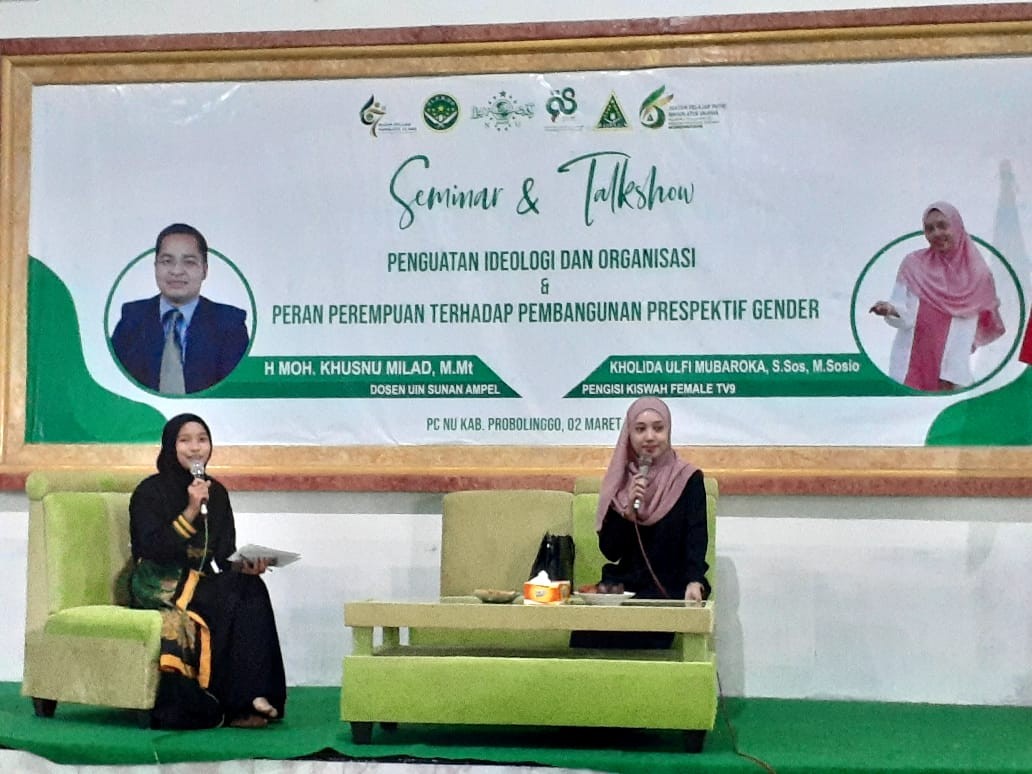 Harlah IPPNU, PC Kabupaten Probolinggo Hadirkan pengisi TV 9