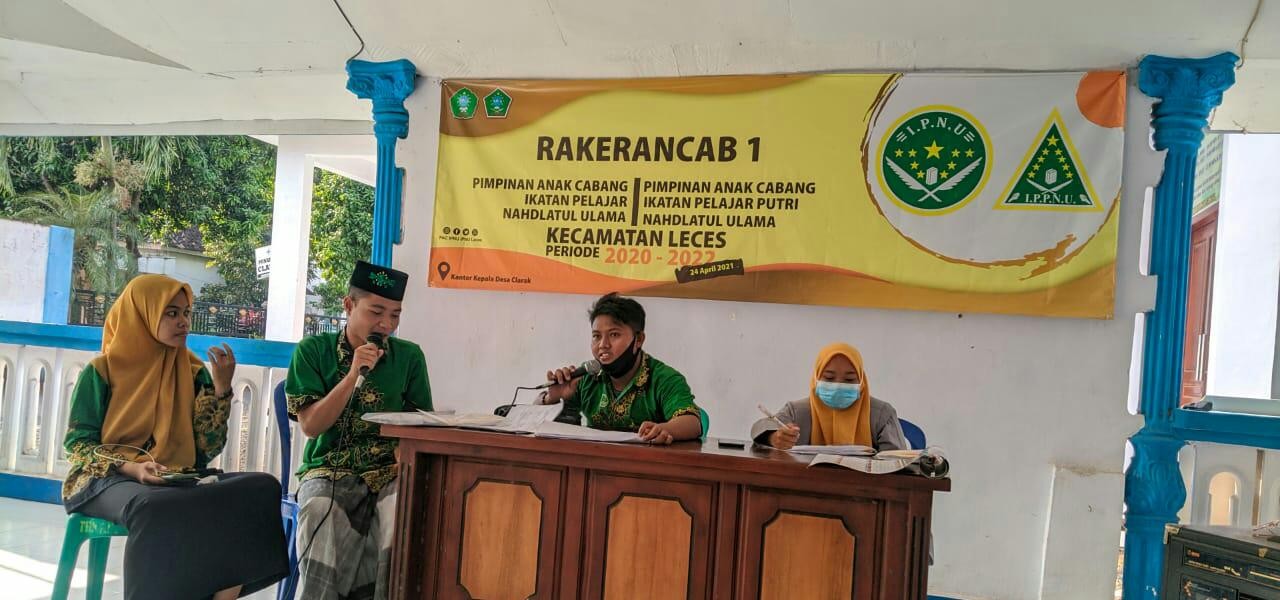Rakerancab Pelajar NU Leces : Rencanakan Kerjamu dan Kerjakan Rencanamu 