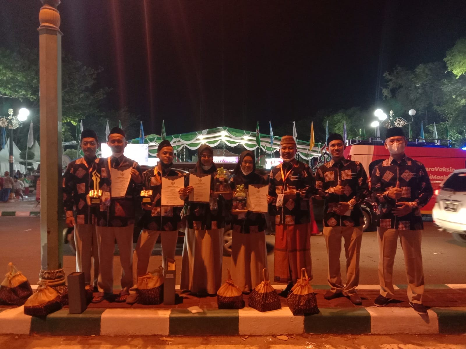 Mengenal Abdul Wahab dan Kamil, Kafilah MTQ Kabupaten Probolinggo Berhasil Juara Kaligrafi Jatim