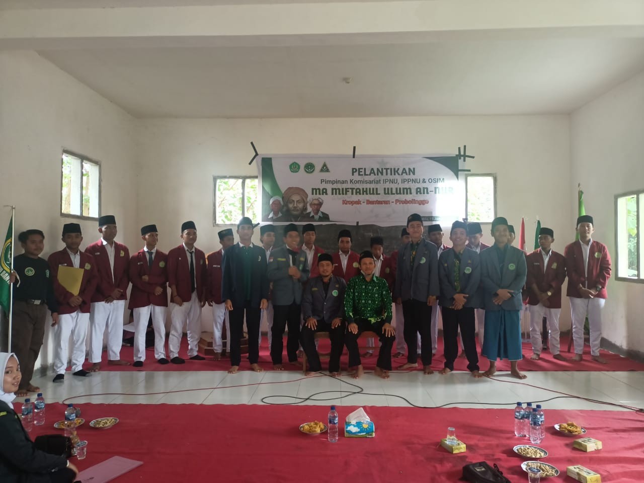 Pimpinan Komisariat IPNU IPPNU Miftahul Ulum Bantaran Resmi dilantik