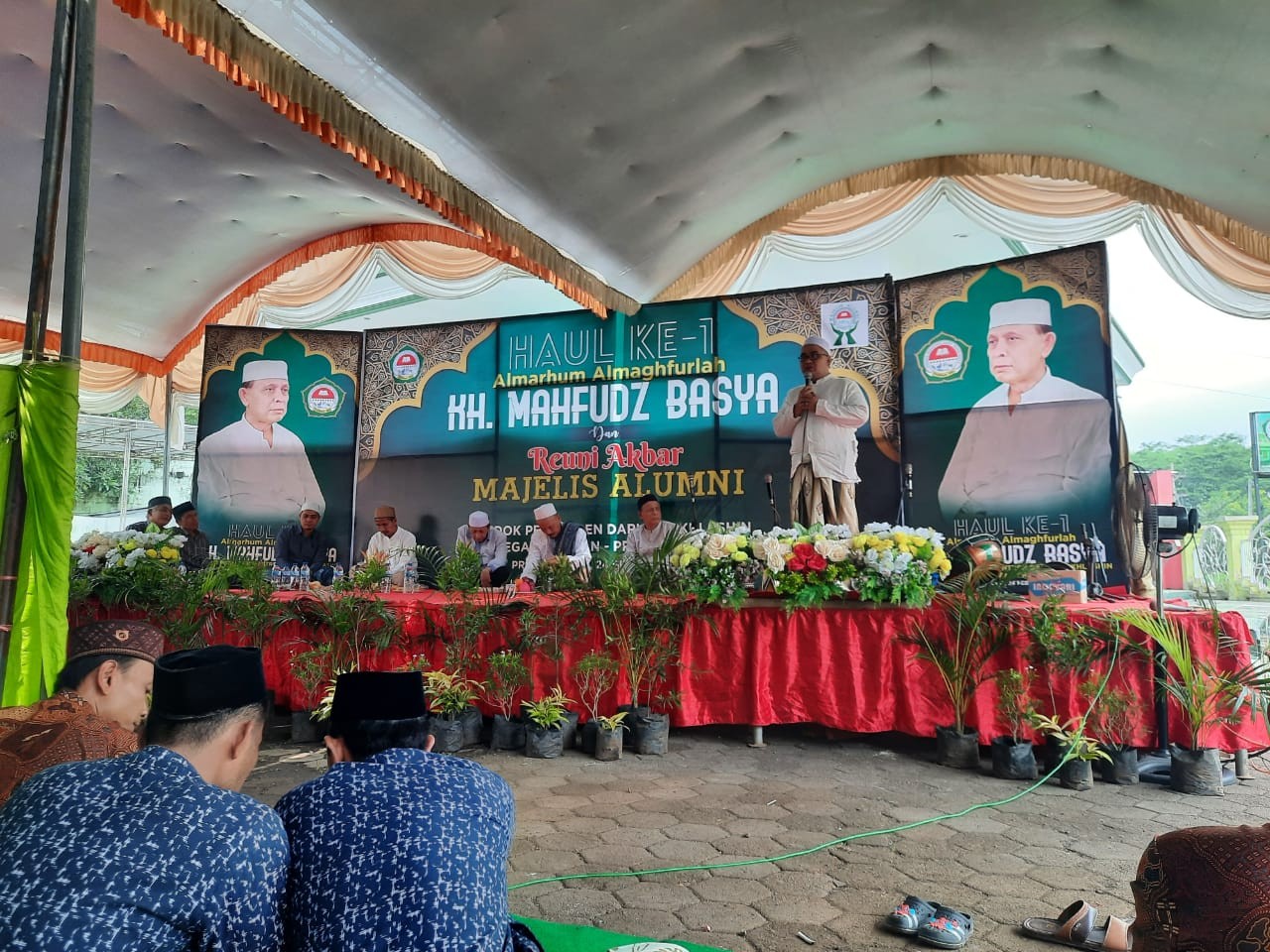 Haul KH. Mahfudz Basya, Gus Milad : Santri dan Alumni Wajib Cinta terhadap NU
