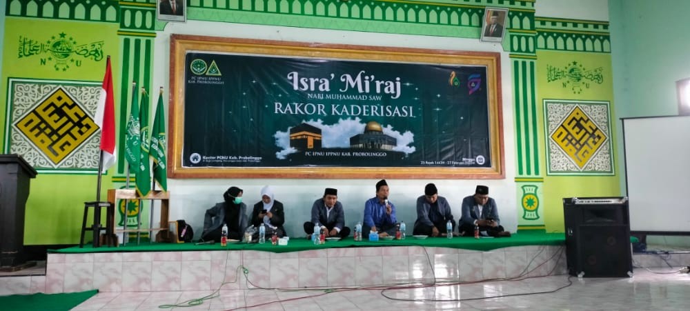 Rangkaian Harlah Hari Kedua, Pelajar NU Probolinggo Gelar Isro Miraj dan Rakor Kaderisasi