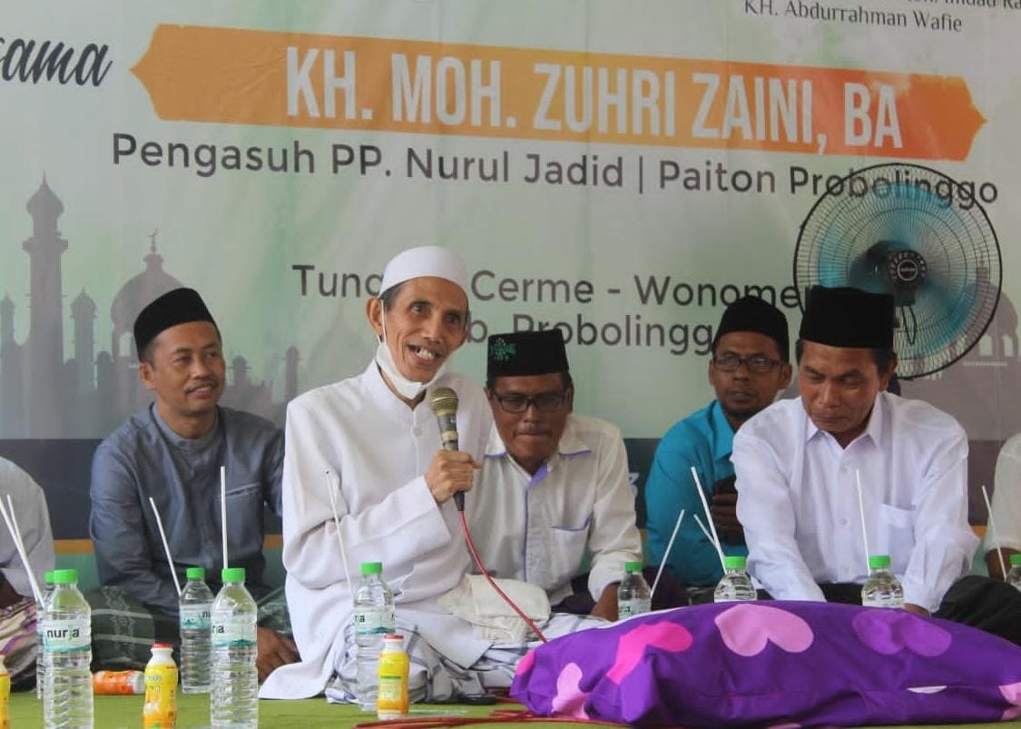 Hadiri Halal Bihalal P4NJ Probolinggo Barat, Ini Pesan KH. Moh. Zuhri Zaini