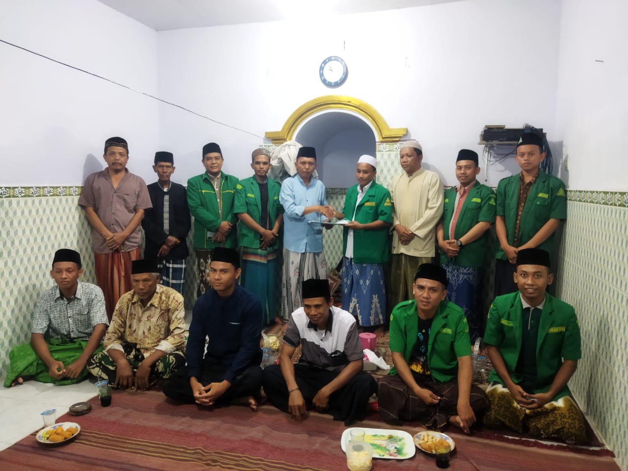 Pelaksanaan Rapat Anggota Ansor Pesisir, Banser Pesisir dapat Hadiah Seragam Baru dari Ranting NU