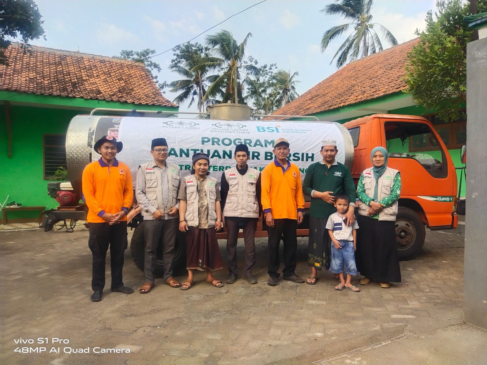 NU Probolinggo Gandeng BPBD Salurkan Bantuan Air