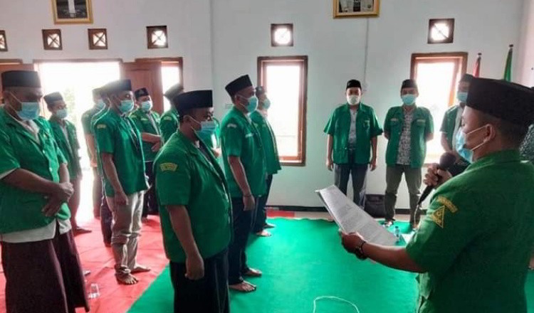 PAC GP Ansor SULTAN Resmi Dilantik Pada Momen Harlah NU ke-98