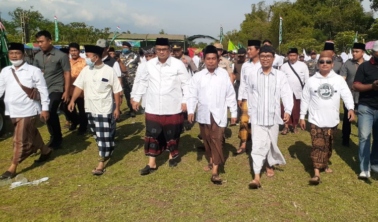 10 Ribu Kader NU Putihkan Kirab 1 Abad NU Kabupaten Probolinggo