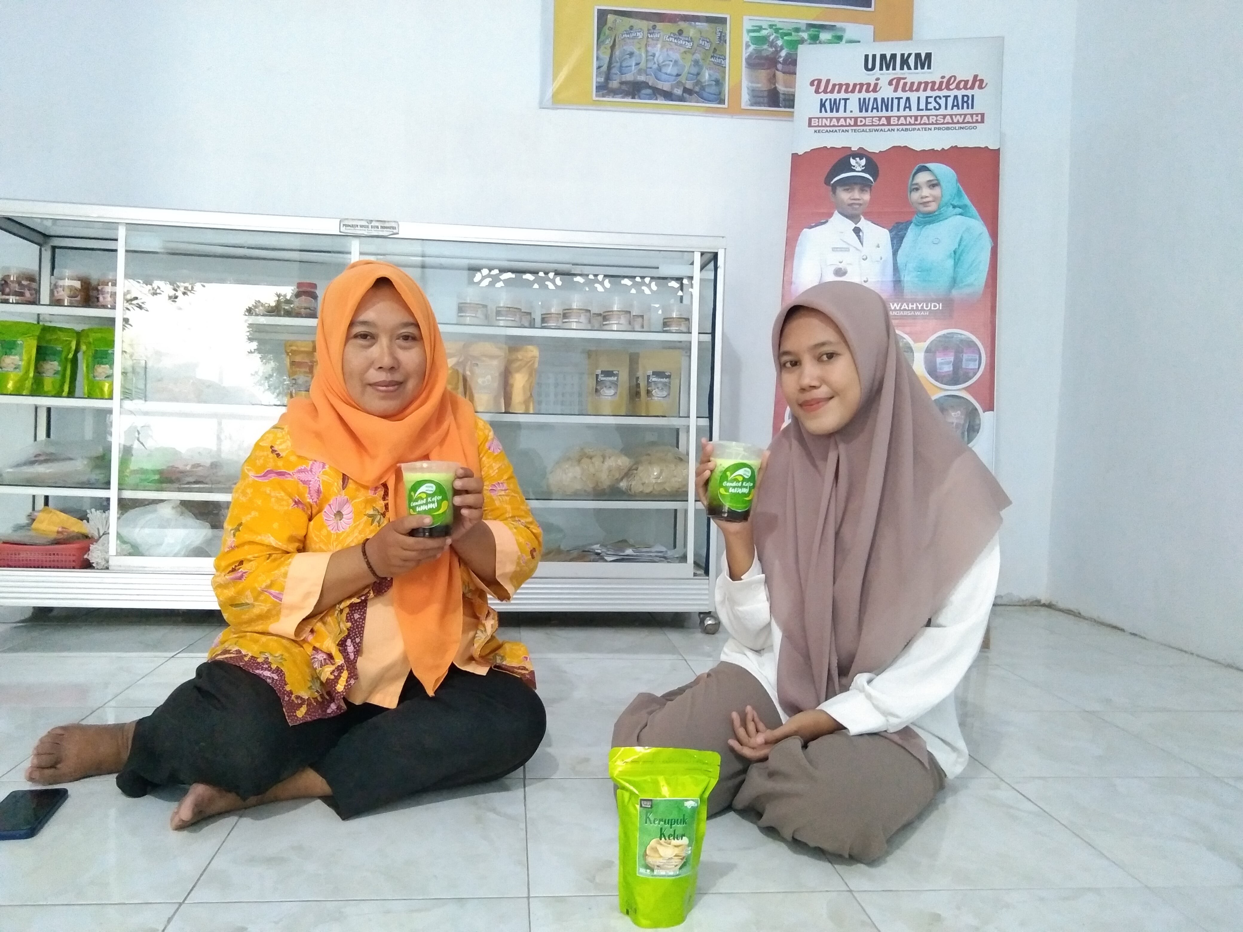 Ibu Tumilah, Perempuan Kreatif Olah Kelor Jadi Cendol