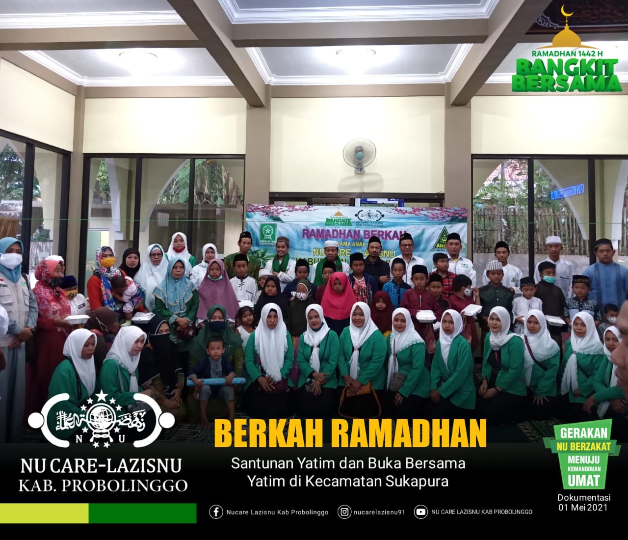 Berkah Ramadhan, PC Lazisnu Kembali Berbagi
