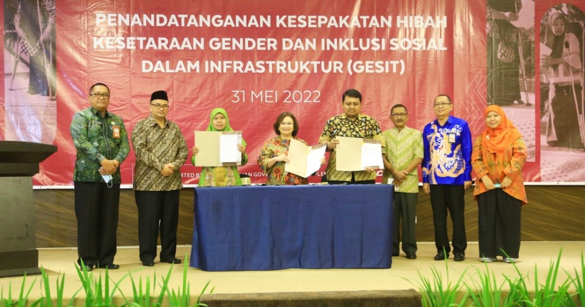 Leader GESIT, Muslimat NU Dan Pertuni Teken Kesepakatan Hibah GESIT